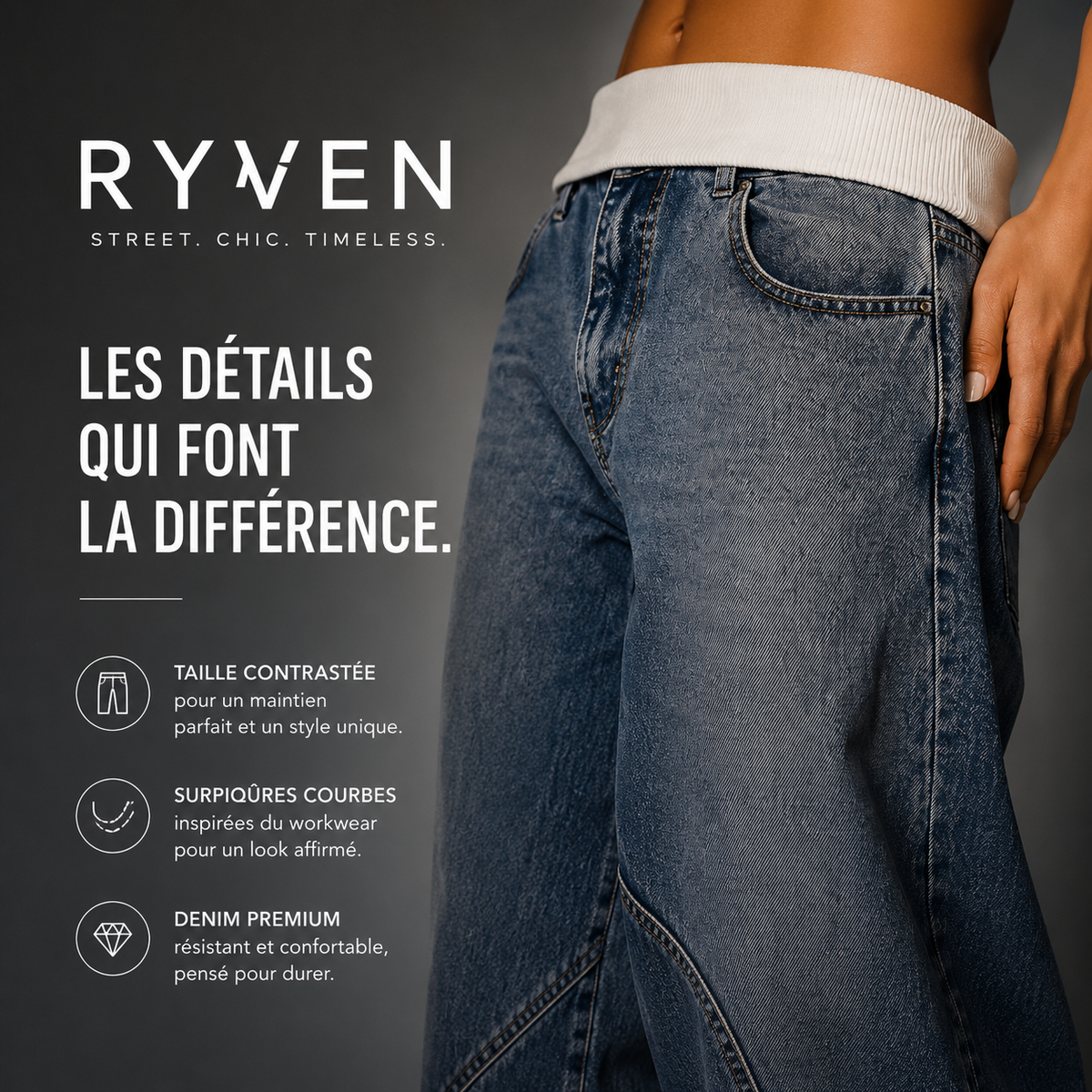 The Signature Fold Jean